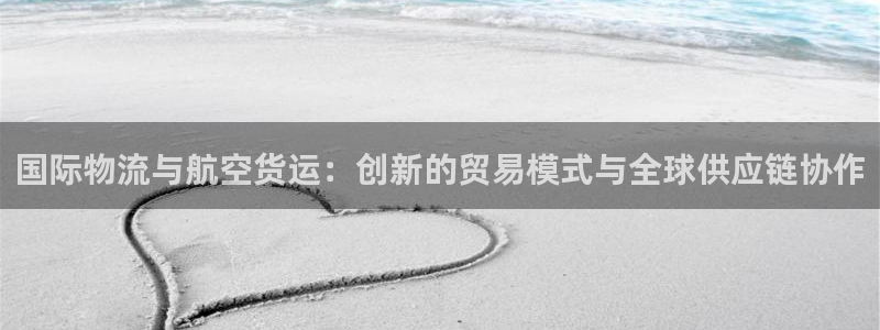 okpay是什么钱包：国际物流与航空货运：创新的贸易模式
